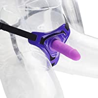 Arnés Ajustable con Correa con consolador- Correa MLSice en pequeño cinturón de pene- consolador de Piel de Cono…